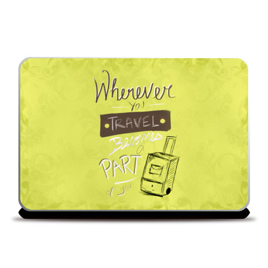 Laptop Skins, Travel Laptop Skins