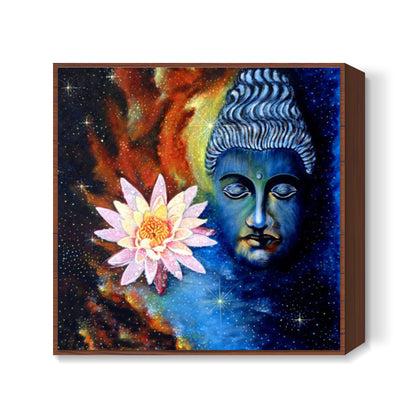 Lord Buddha 1 Square Art Prints