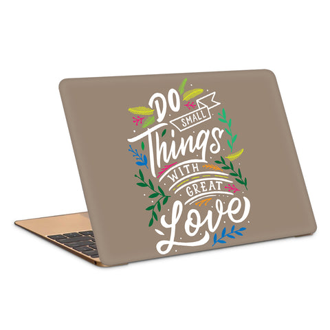 Do Things Typography Artwork Laptop Skin