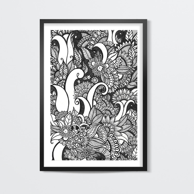 Floral Chaos Wall Art