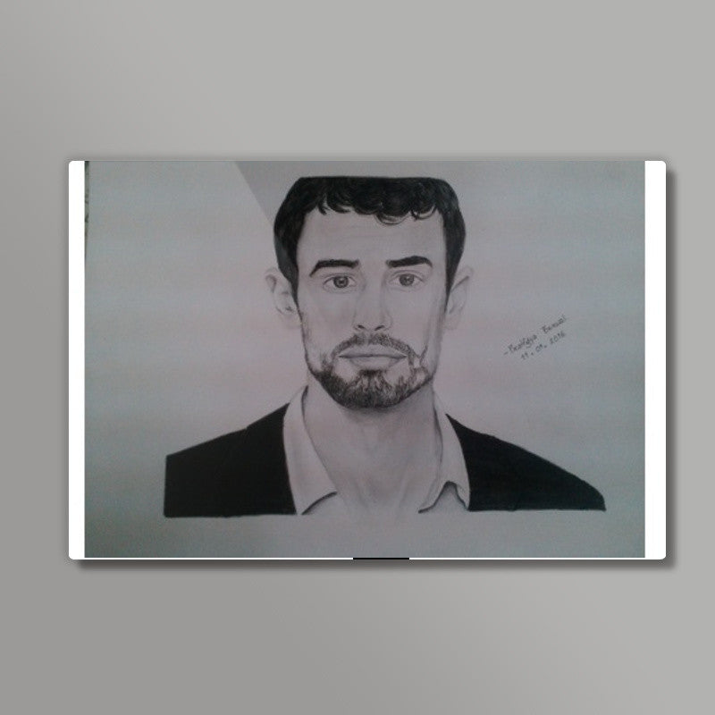 Theo James Wall Art