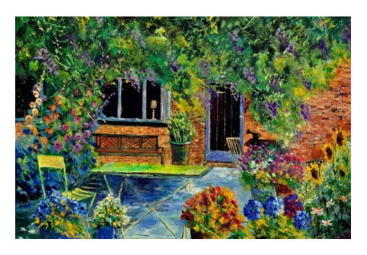 Garden Back Yard Art PosterGully Specials