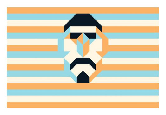 PosterGully Specials, Mosaic Figure Wall Art