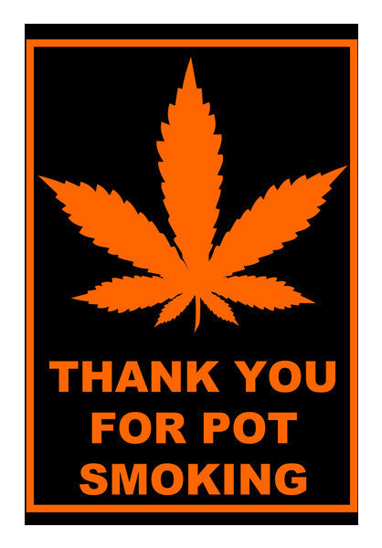Pot Smoking Art PosterGully Specials