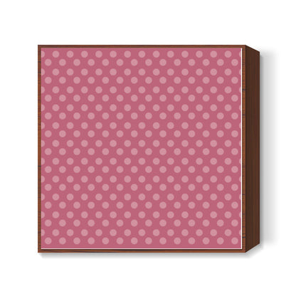 Pink Dots Square Art Prints