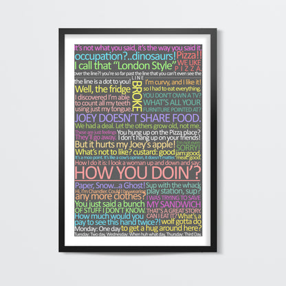 The Best of Joey Tribbiani | FRIENDS Wall Art