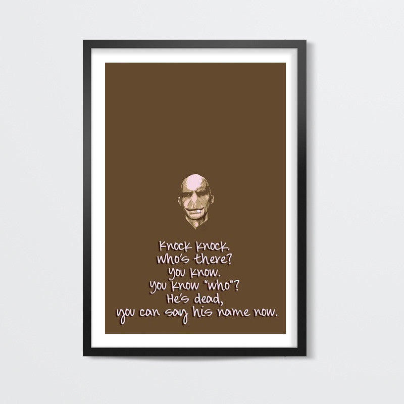 Voldemort Potter! Wall Art