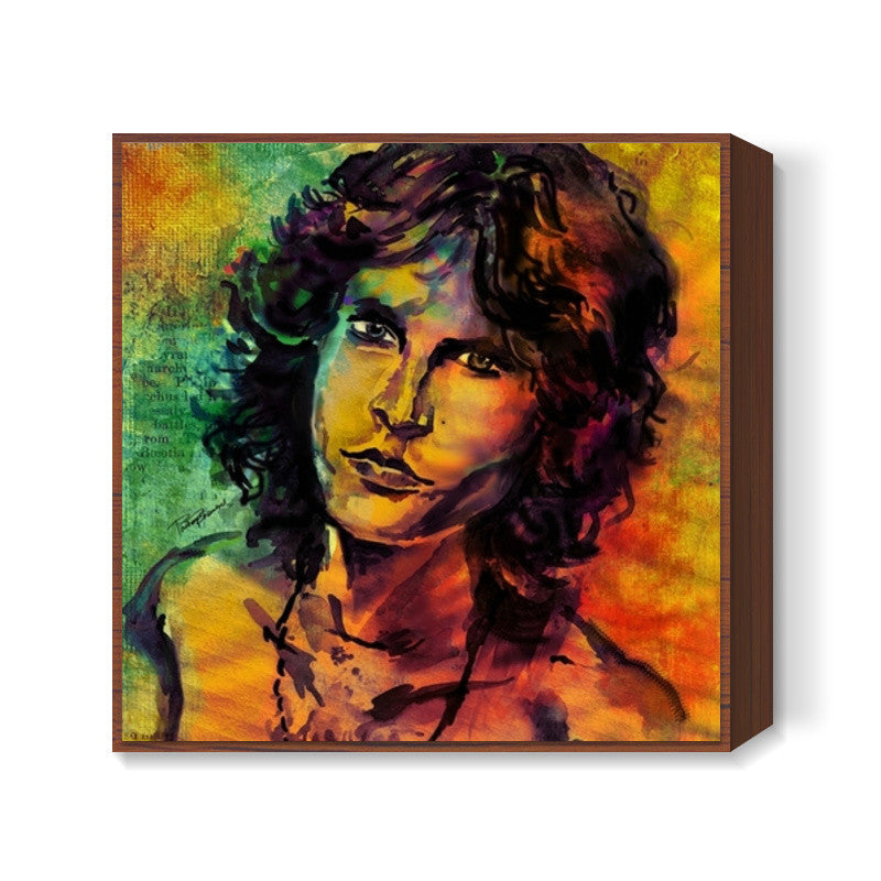 Jim Morrison LSD Square Art Prints