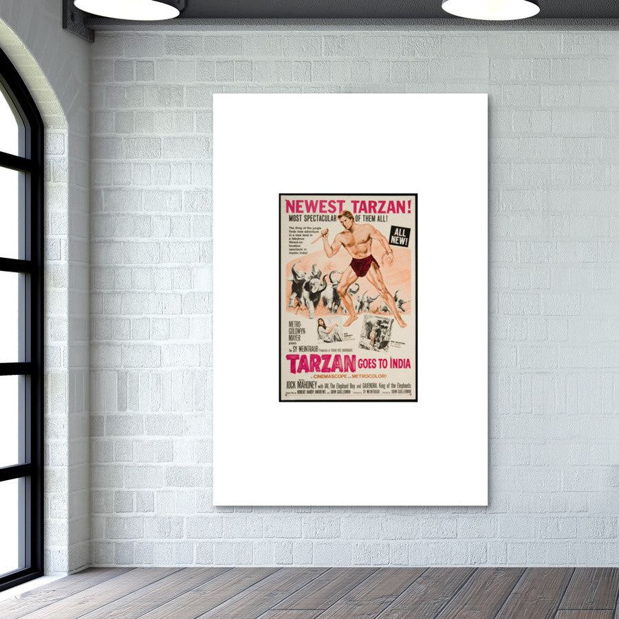 Tarzan in India Wall Art
