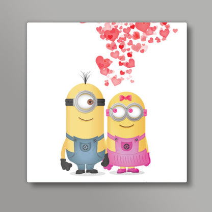 Minion Lovers Square Art