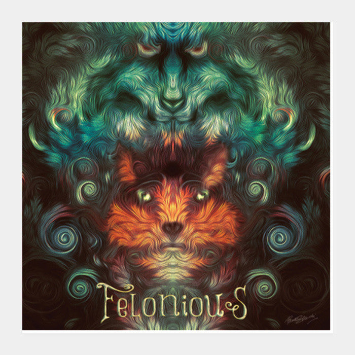 Square Art Prints, Felonious Square Art Prints