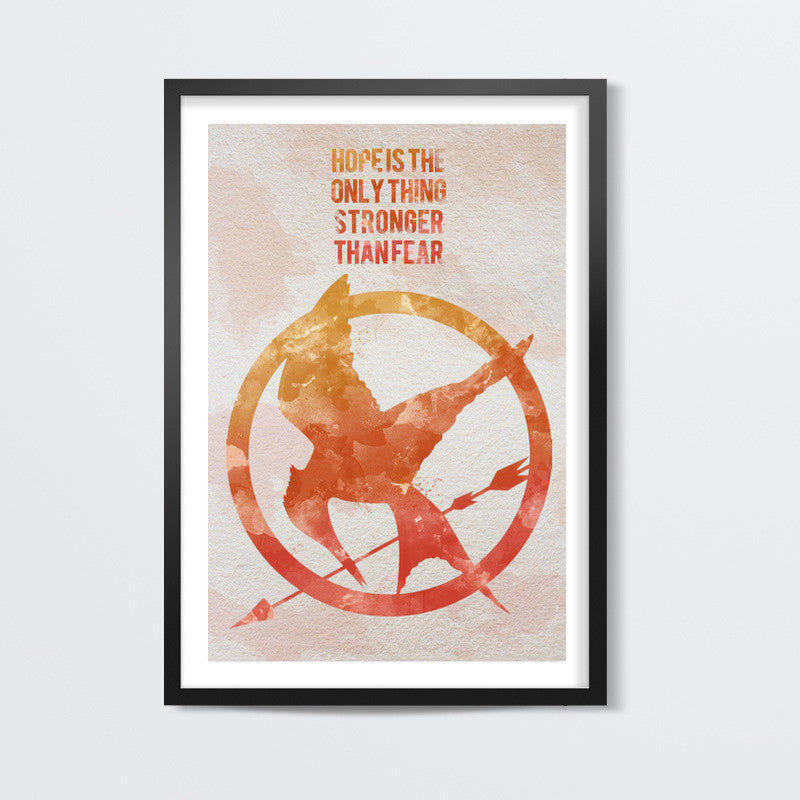 The Hunger Games quotes Wall Art