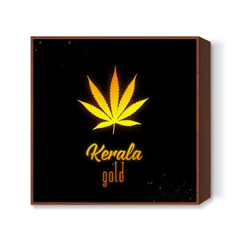 Kerala gold Square Art