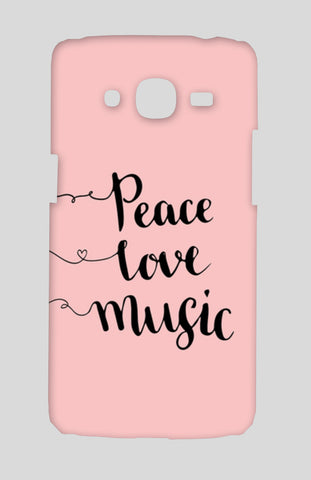 Peace Love Music Samsung Galaxy J2 2016 Cases