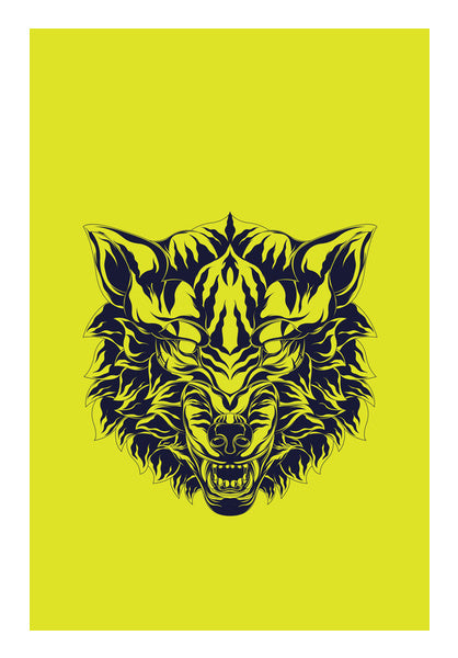 Wolf Head Wall Art