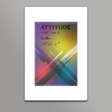 Abstract Attitude Poster