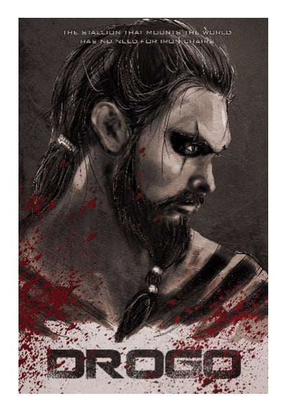 Wall Art, Khal Drogo Game Of Thrones Wall Art