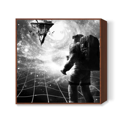 Through Wormhole Square Art Prints