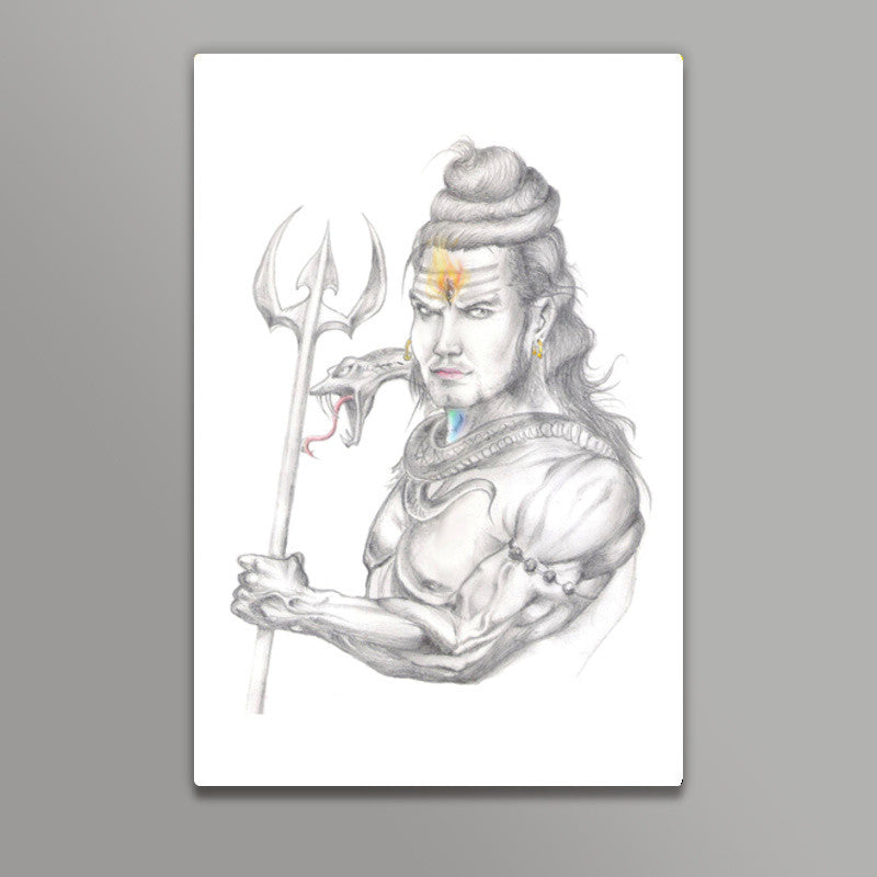 Lord Shiva Rishabh Dev Sharma Wall Art