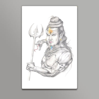 Lord Shiva Rishabh Dev Sharma Wall Art