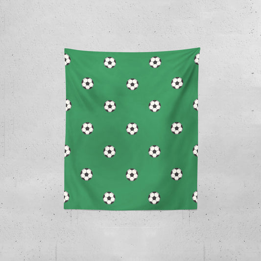 Football Ground With Balls Tapestries | #Footballfan