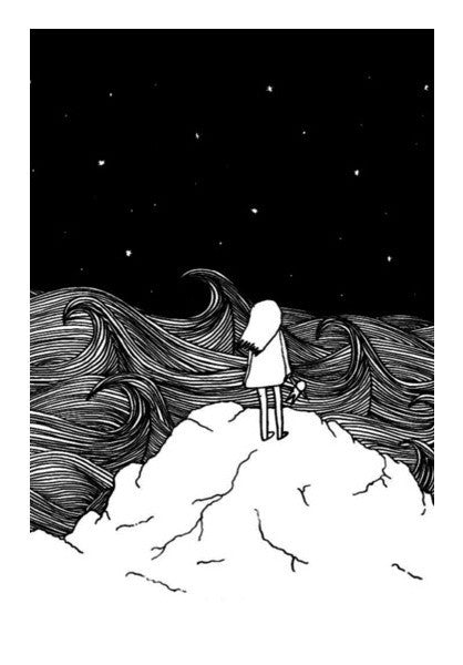 Celestial Waves Art PosterGully Specials