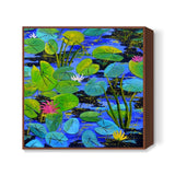 water lilies 88 Square Art Prints
