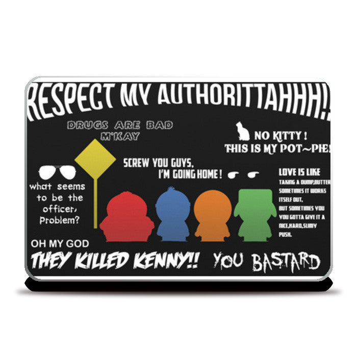 SOUTH PARK QUOTES Laptop Skins