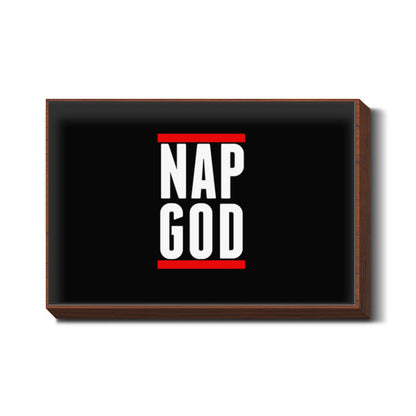 NAP GOD | Eminem | Funny Typography Wall Art