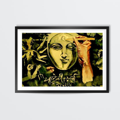 durga ma Wall Art