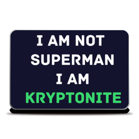 kryptonite Laptop Skins