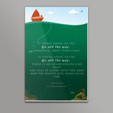 Roll the Dice Quote Wall Art | Aritra Sen