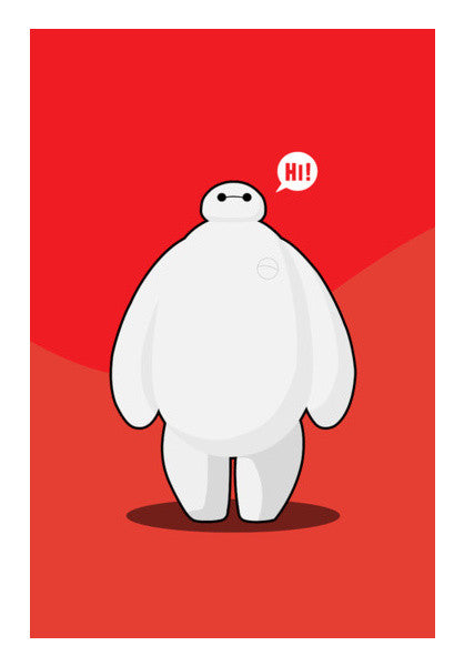 baymax Wall Art