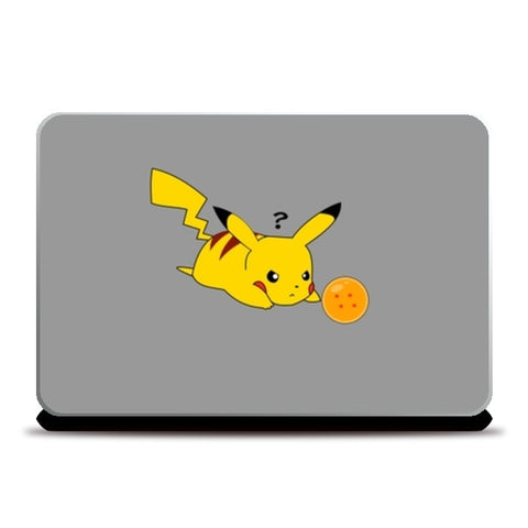 Pikachu Pokemon Dragon Ball z Mash Laptop Skins