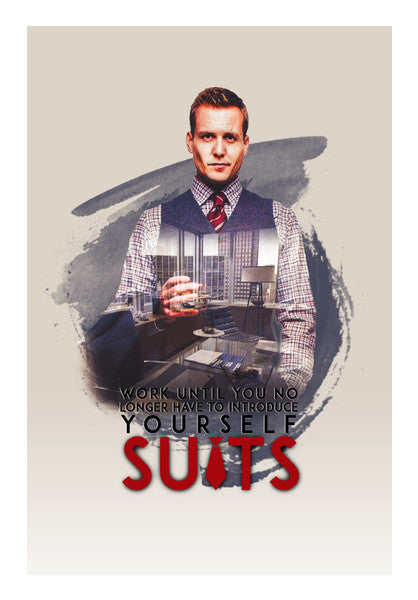 Suits | Harvey Specter Quote Wall Art