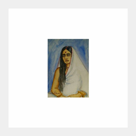 Square Art Prints, Sarada  Devi / artiste : Lalitavv, - PosterGully