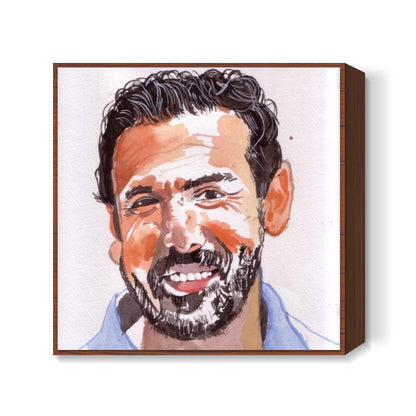 John Abraham is emerging as a reliable star Square Art Prints