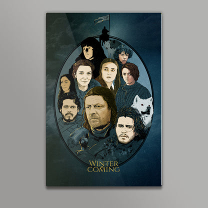 Game Of Thrones | Winter Is Coming Wall Art