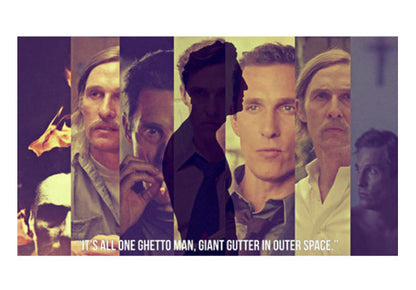 Rustin Cohle Wall Art