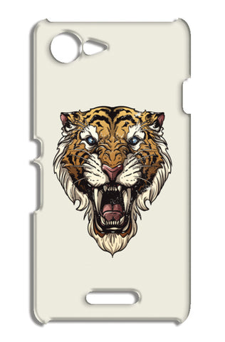 Saber Toothed Tiger Sony Xperia E3 Cases