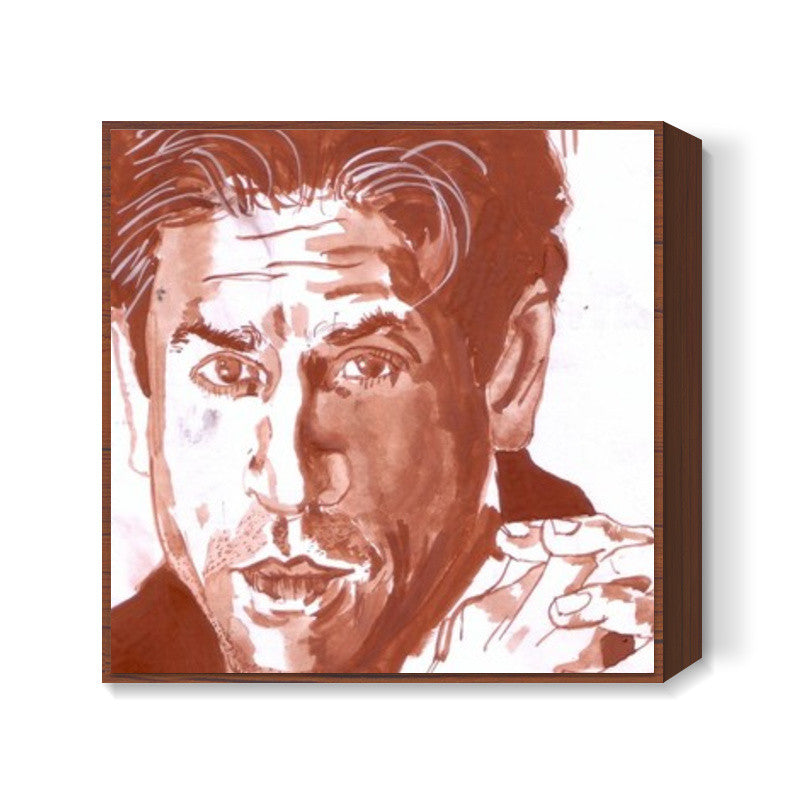 Everything may be a belief, but for Bollywood superstar SRK Shah Rukh Khan, belief is everything! Square Art Prints