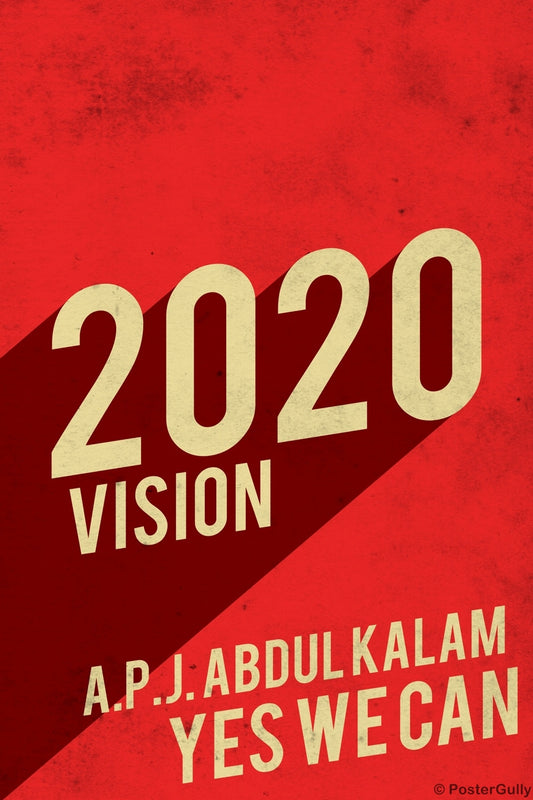 Wall Art, 2020 Vision Kalam India, - PosterGully