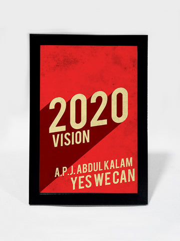 Framed Art, 2020 Vision Kalam India | Framed Art, - PosterGully