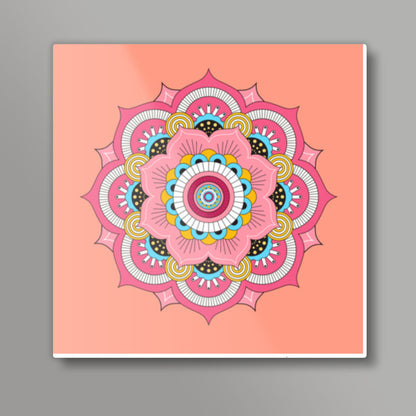 Mandala Square Art Prints