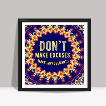 Typography Square Art Prints