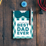 Best Dad Ever Shirt Art | #Fathers Day Special  Notebook