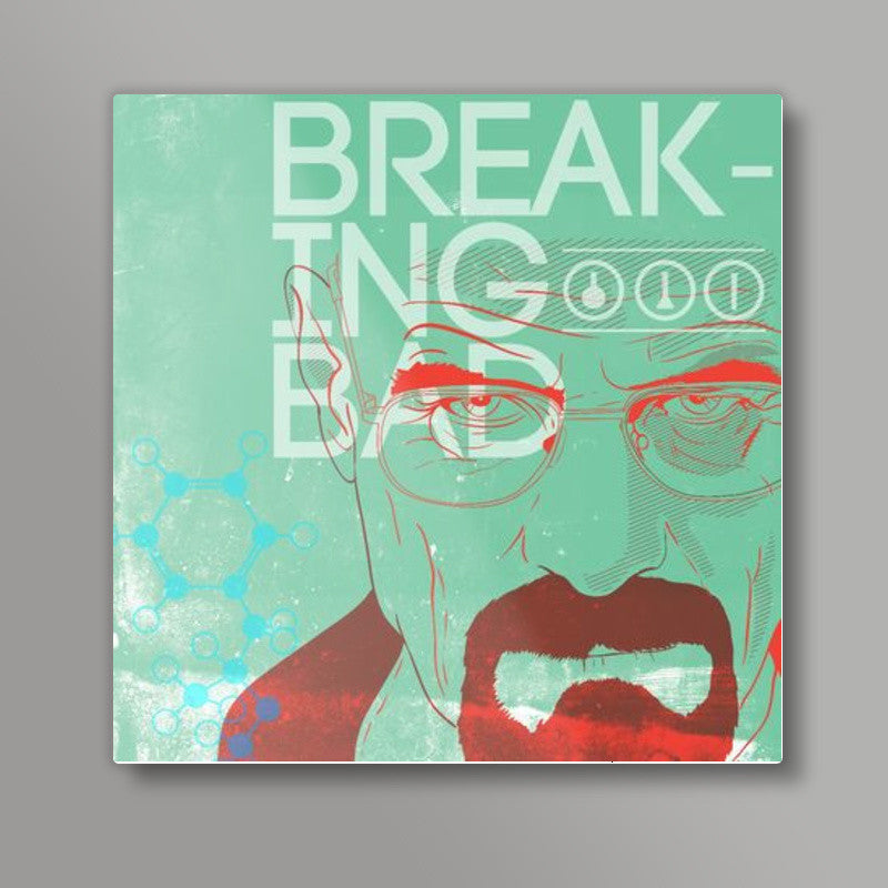 Breaking Bad: Heisenberg Square Art Prints