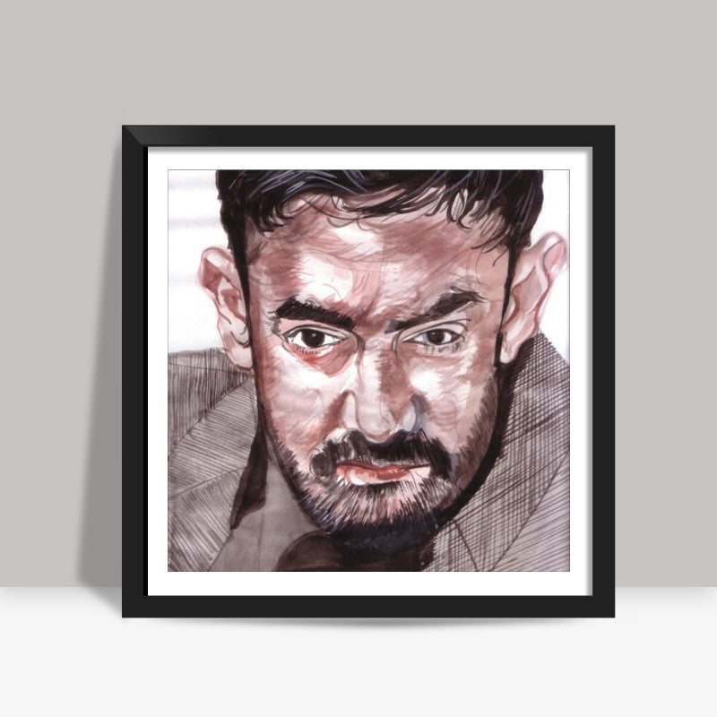 Aamir Khan is a master at reinventing himself Square Art Prints
