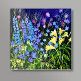 Garden flowers 5631 Square Art Prints