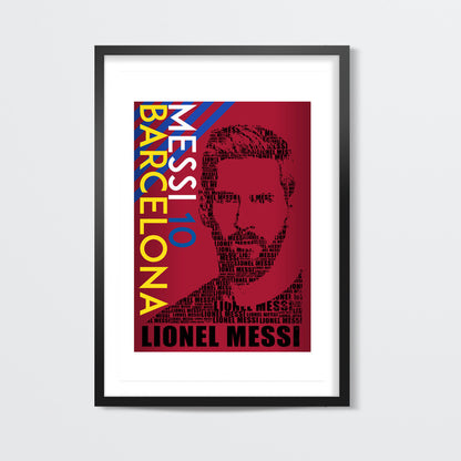 Lionel Messi | Barcelona Wall Art